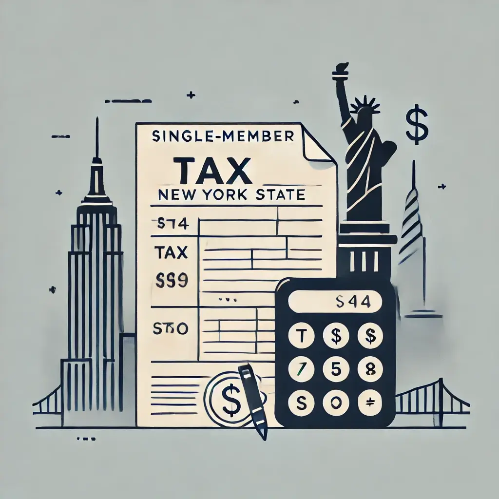 Tax Filing and Refund Guide for Single-Member LLC in NY 2 New York LLC Tax