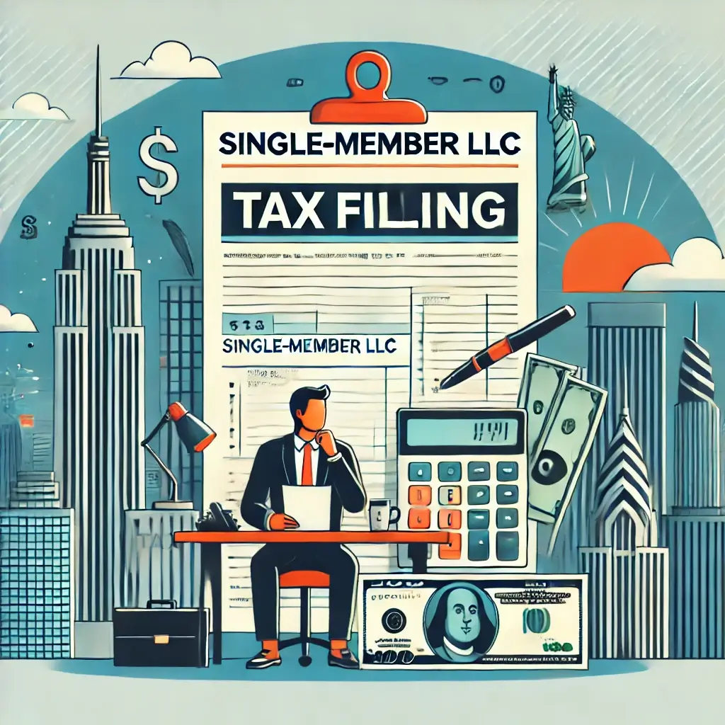 Tax Filing and Refund Guide for Single-Member LLC in NY 1 New York LLC Tax