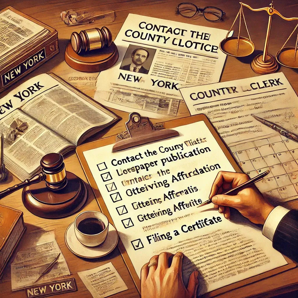 How to Publish Your New York LLC Notice: Guide 1 New York LLC