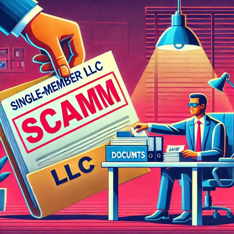 Corporate Annual Minutes Fee for Single-Member LLCs: Scam or Legit? 3 single llc scam