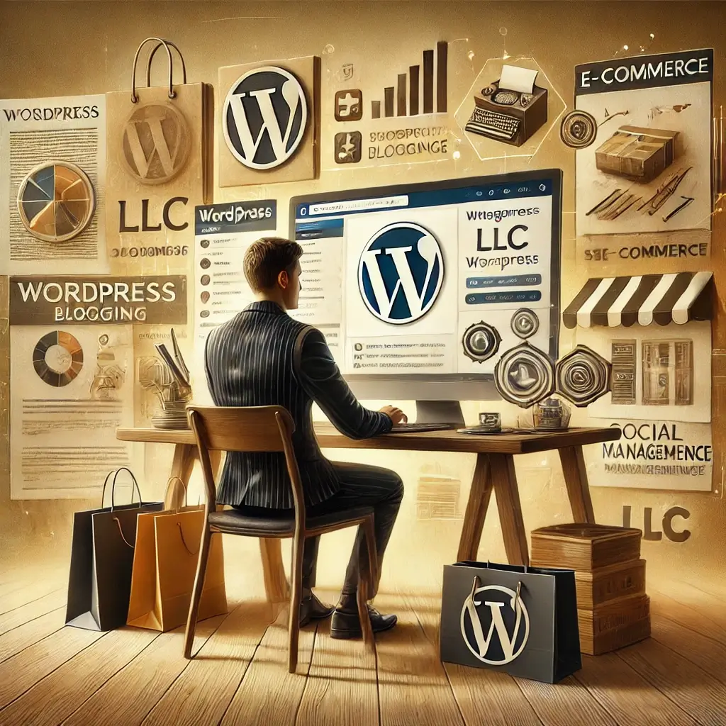 Building Success: Managing a Single Member LLC with WordPress Blogging and Social Commerce 2 social commerce