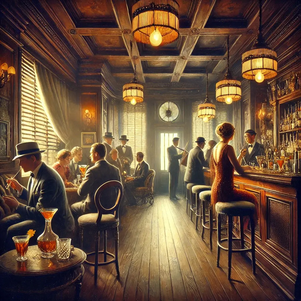 Discover Manhattan's Hidden Speakeasies: A Journey Through Secret Doors 1 bar