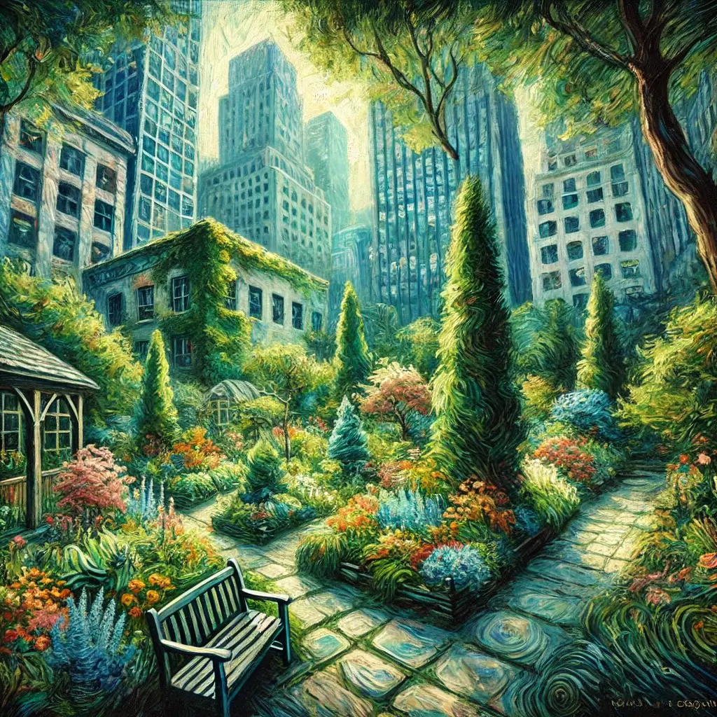 Manhattan’s Secret Gardens: A Hidden World of Green Amidst the Concrete Jungle 1 garden